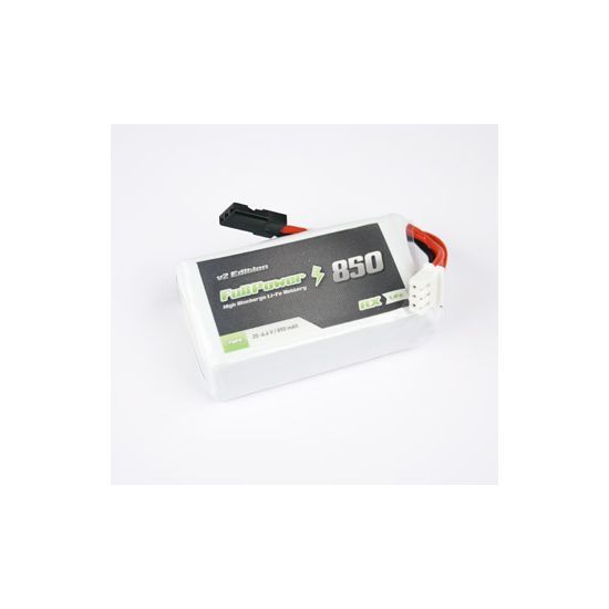 FullPower Batteria RX LiFe 2S 850 mAh 35C V2 - JR