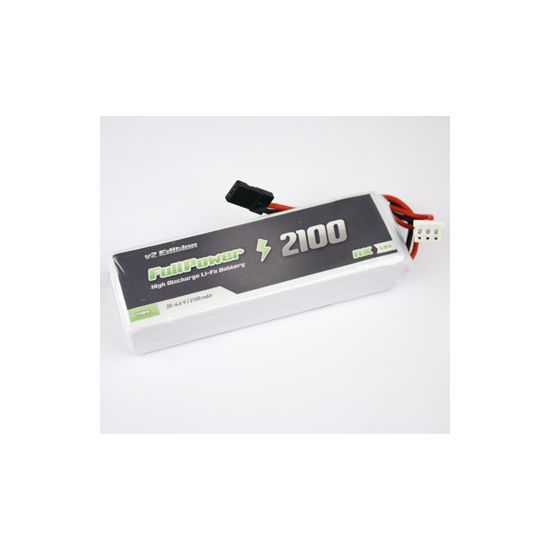 FullPower Batteria RX LiFe 2S 2100 mAh 35C V2 - JR