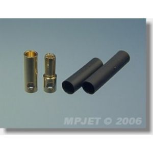 MP JET Connettori maschio/femmina dorati 5,5 mm (<200A) (2 coppie)