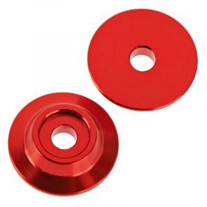 ARRMA Rondelle alettone Alluminio rosse (2 pz) - ARAC9690 AR320215