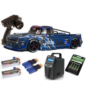 Arrma INFRACTION 1/7 6S BLX All-Road Truck RTR, Blue SUPER COMBO 6S FP