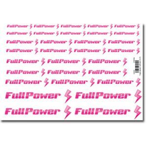 FullPower Foglio decals 150x210 mm 31 loghi FullPower