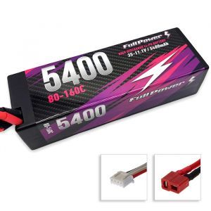 FullPower Batteria Lipo 3S 5400mAh 80/160C HARDCASE - DEANS