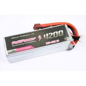 FullPower Batteria Lipo 2S 4200 mAh 35C Silver V2 - DEANS