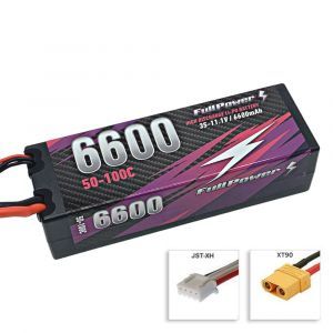 FullPower Batteria Lipo 3S 6600mAh 50/100C HARDCASE - XT90