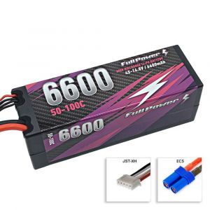 FullPower Batteria Lipo 4S 6600mAh 50/100C HARDCASE - EC5