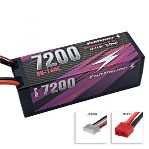 FullPower Batteria Lipo 4S 7200mAh 80/160C HARDCASE - DEANS