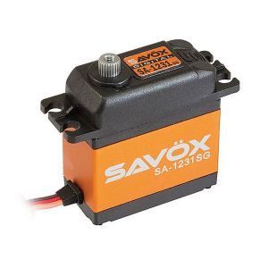 SAVOX SA-1231SG - 32,0 (6V)-0,14 (6V) Servocomando standard