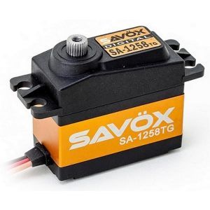 SAVOX SA-1258TG (4,8-6,0V) - 12,0 (6,0V)-0,08 (6,0V) Servocomando standard
